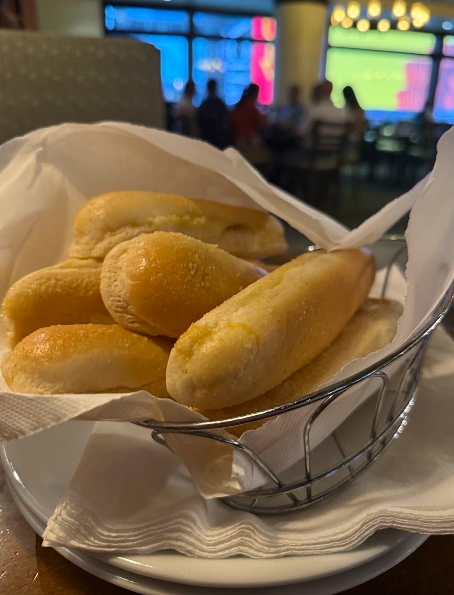 Olive Garden breadsticks