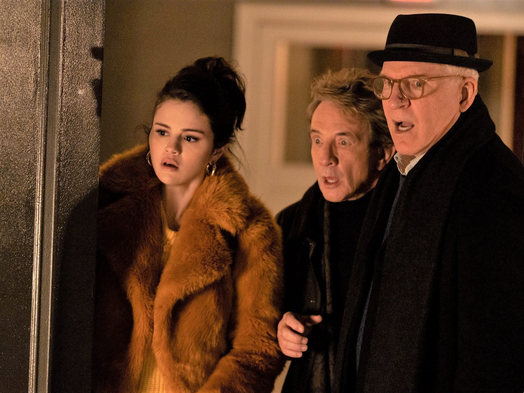 Selena Gomez, Martin Short, and Steve Martin on Hulu's