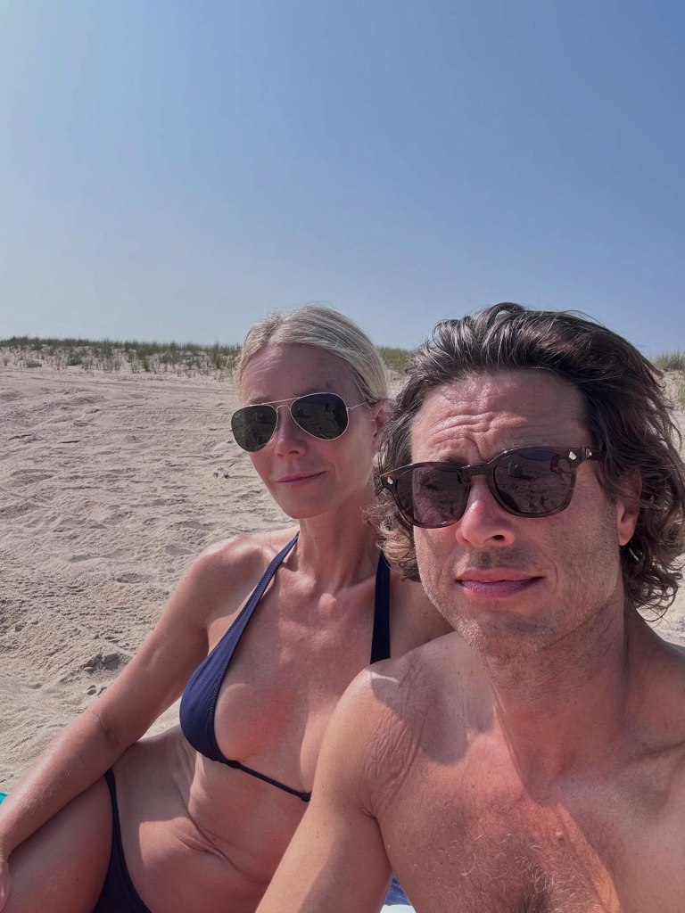 Gwyneth Paltrow and husband Brad Falchuk are having a sun-sational summer.

