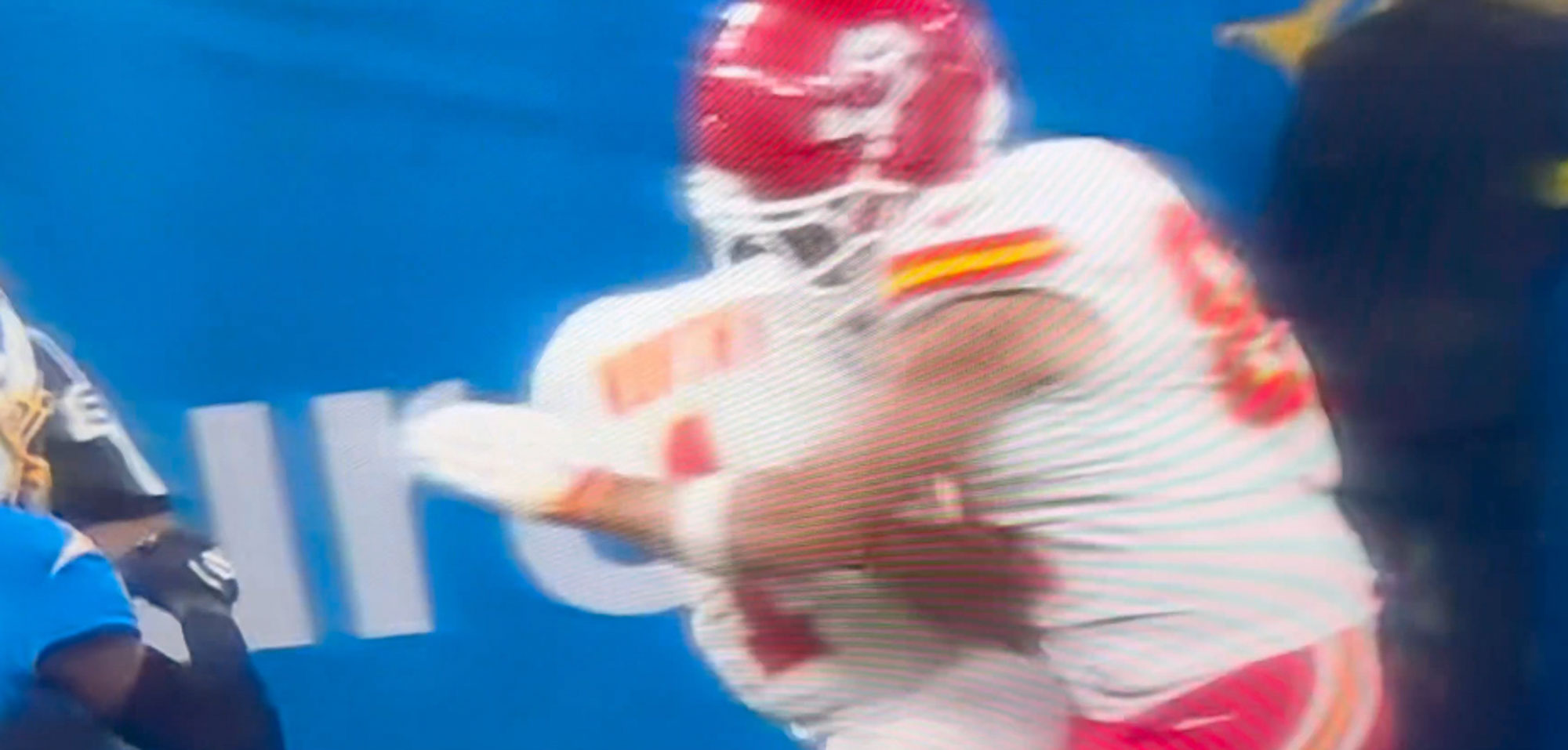Travis Kelce and Xavier Worthy.