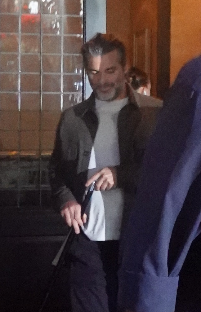 Jennifer Aniston and Jim Curtis were seen together in the Tribeca neighborhood of New York City.
