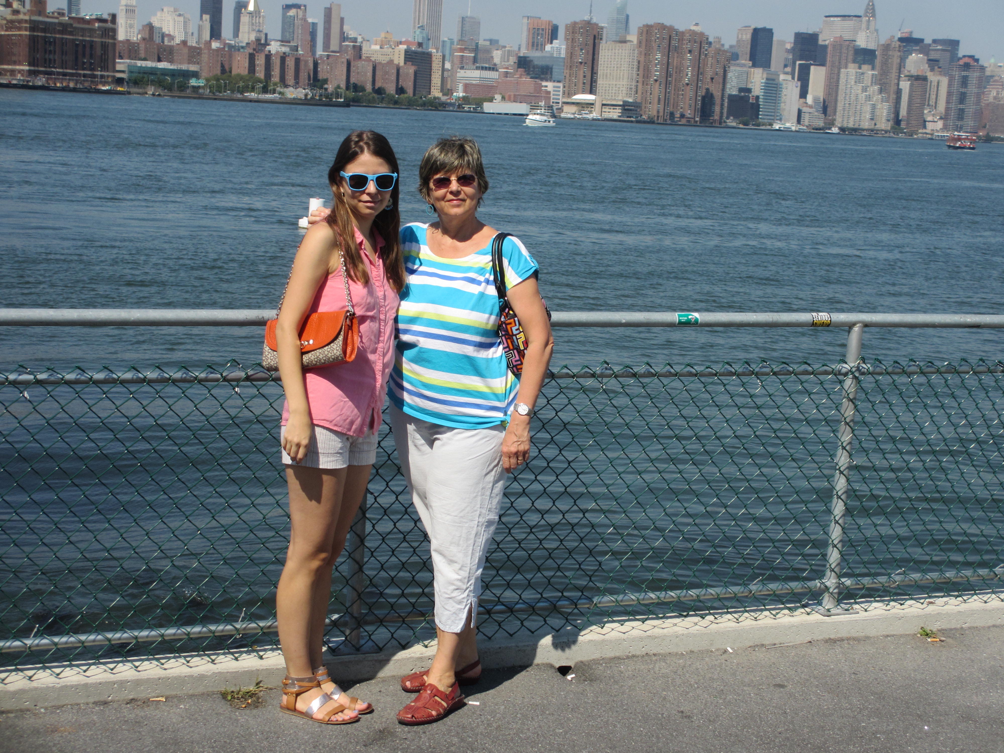 Mom and daughter