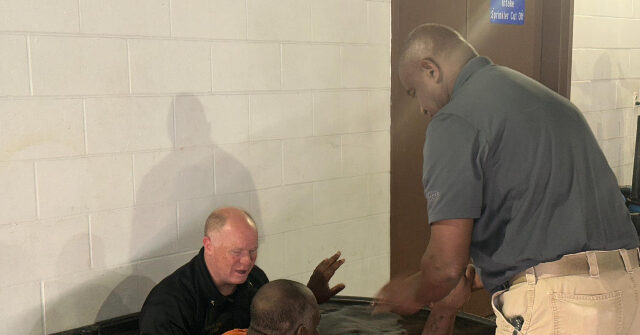 PHOTO — ‘We’re Doing God’s Work’: 45 Inmates Baptized at Georgia Jail