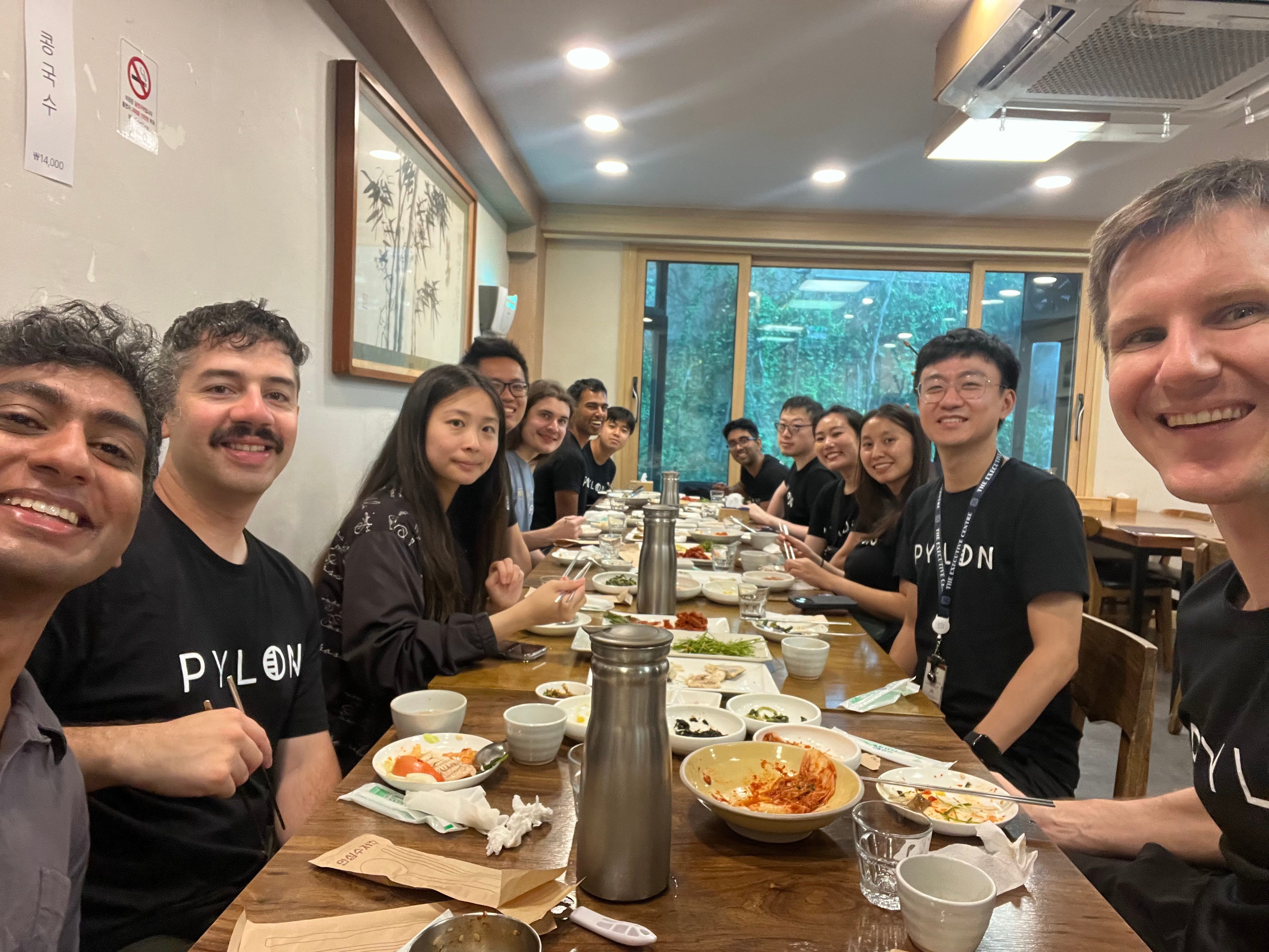 The Pylon team is pictured.