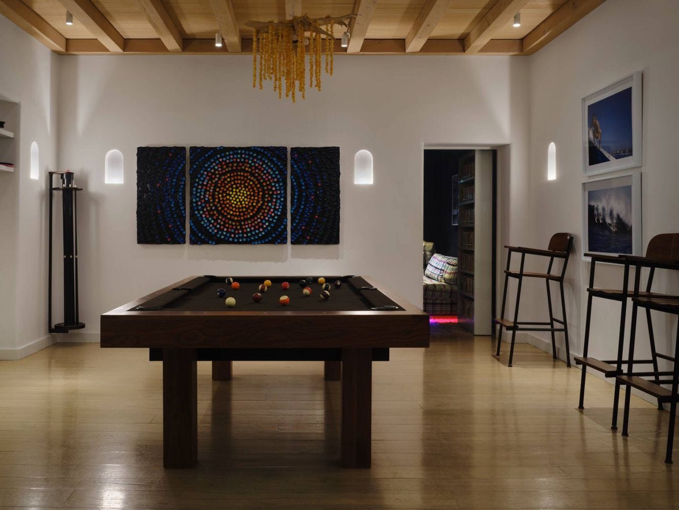 Pool table at 43 E Dune Lane