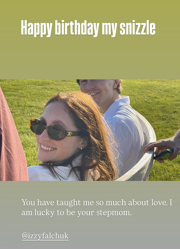 Izzy Falchuk smiling