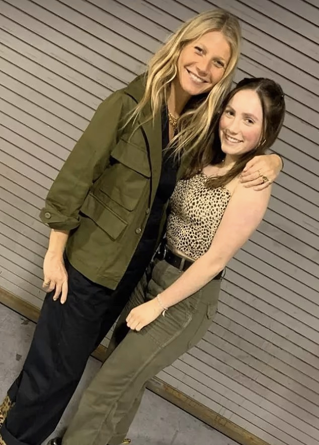 Gwyneth Paltrow and her step-daughter.