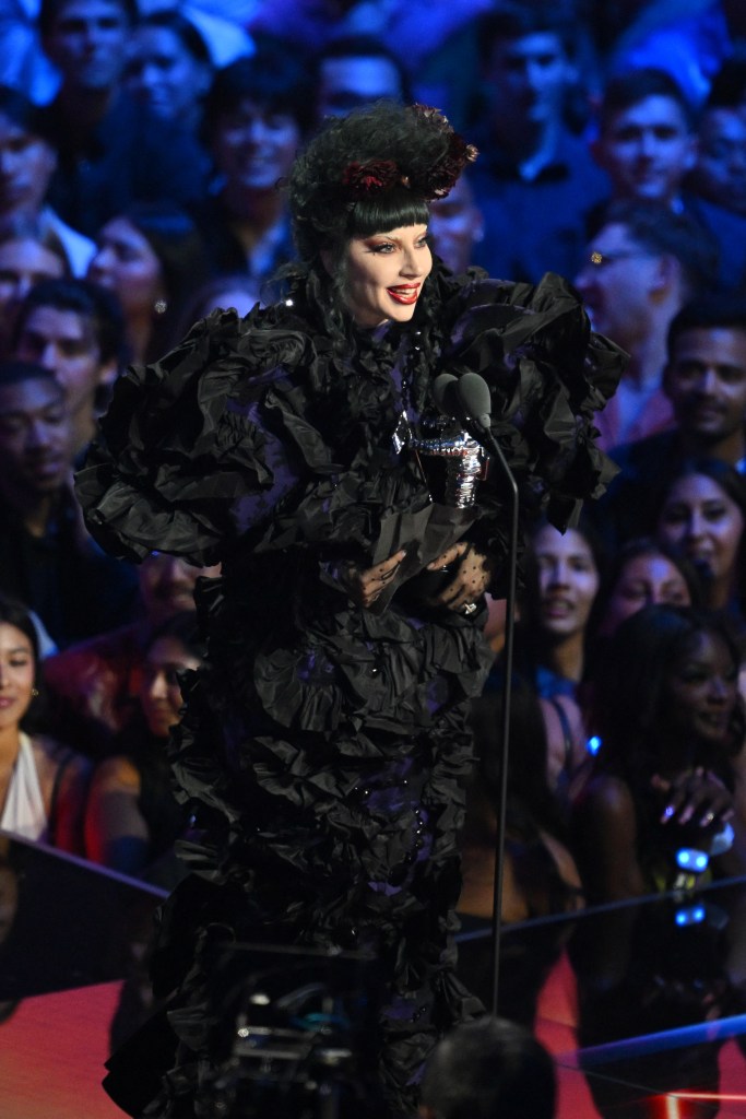 Lady Gaga at the 2025 VMAs 