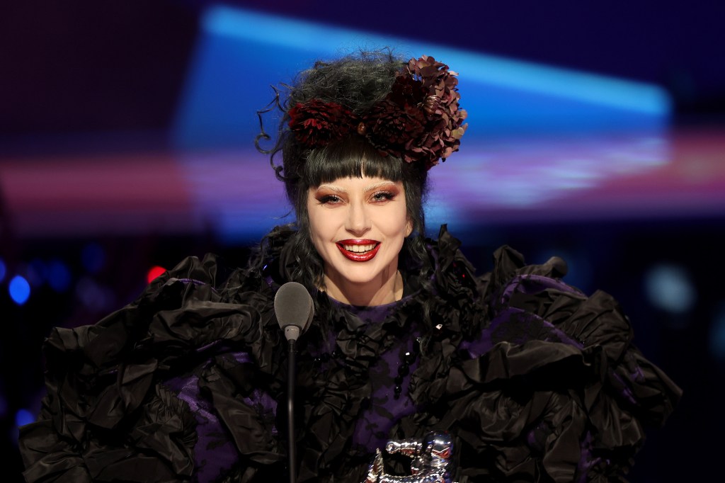 Lady Gaga at the 2025 VMAs 