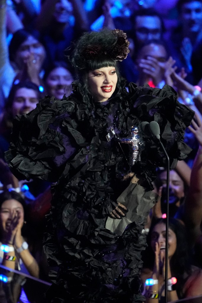 Lady Gaga at the 2025 VMAs 