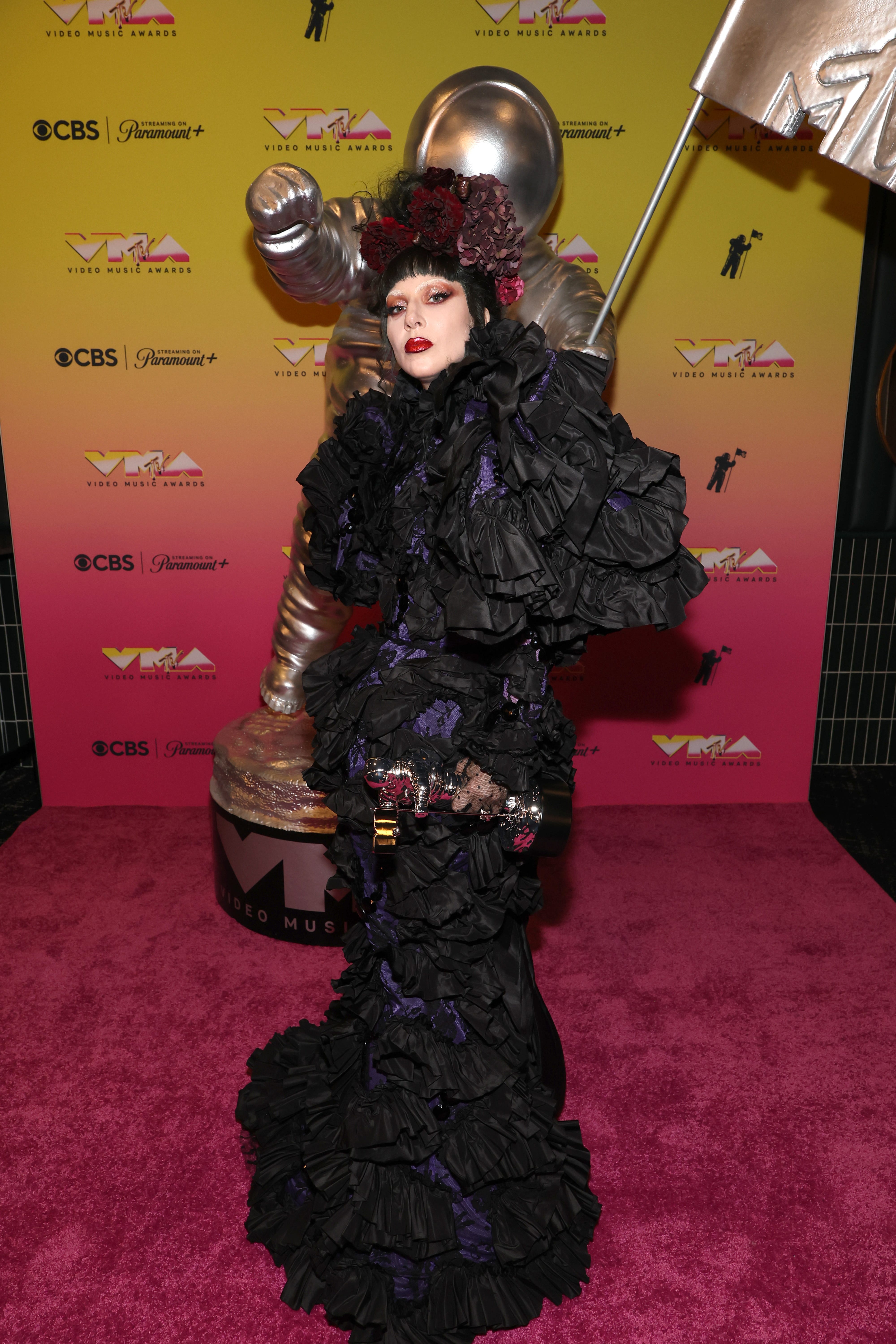 Lady Gaga at the MTV VMAs.