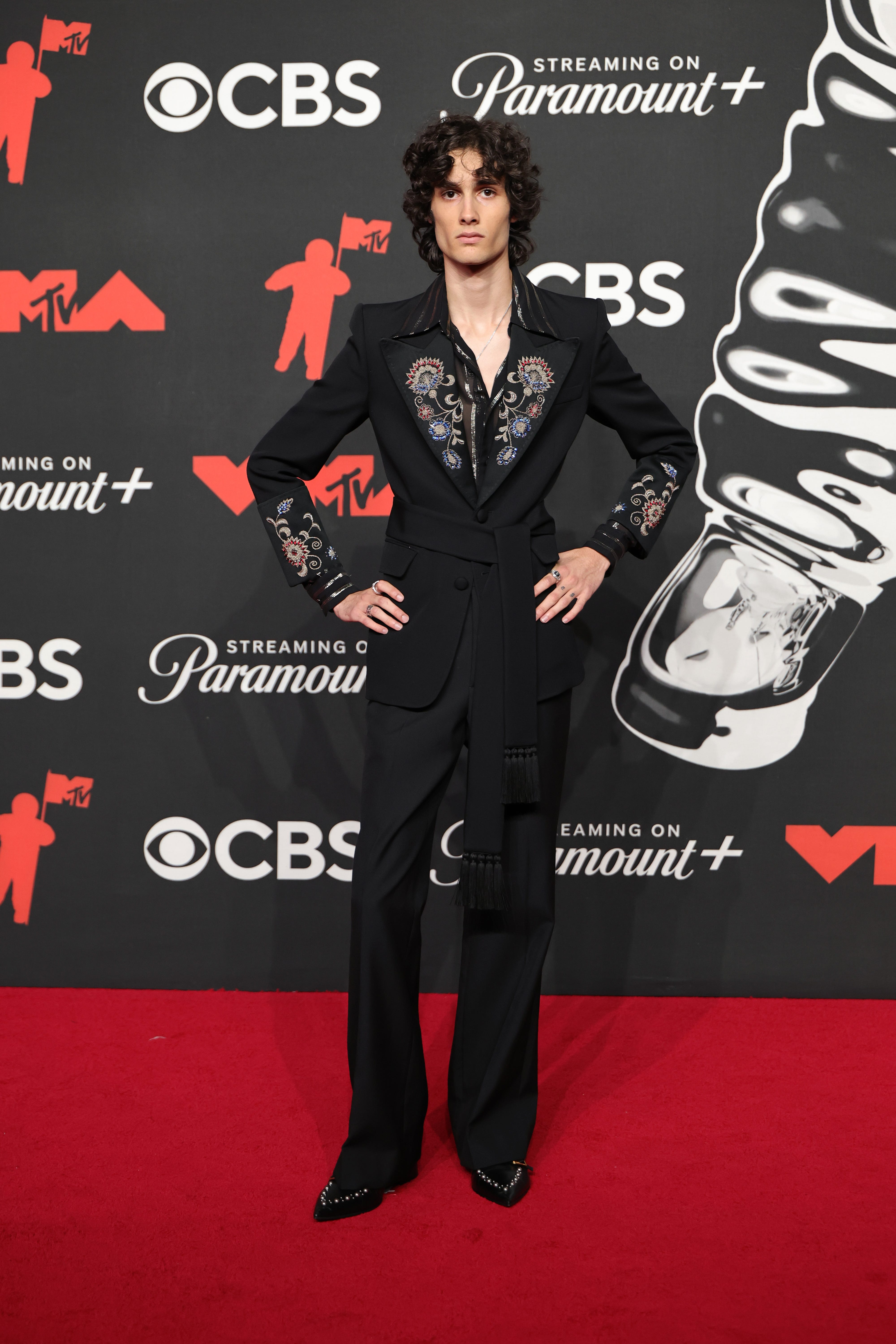 Sombr at the MTV VMAs.