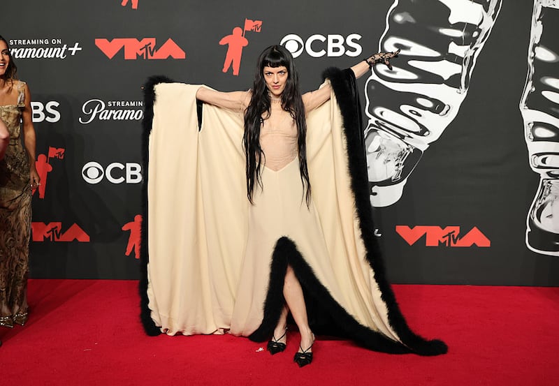 ELMONT, NEW YORK - SEPTEMBER 07: Maria Zardoya attends the 2025 MTV Video Music Awards at UBS Arena on September 07, 2025 in Elmont, New York. (Photo by Dia Dipasupil/FilmMagic)