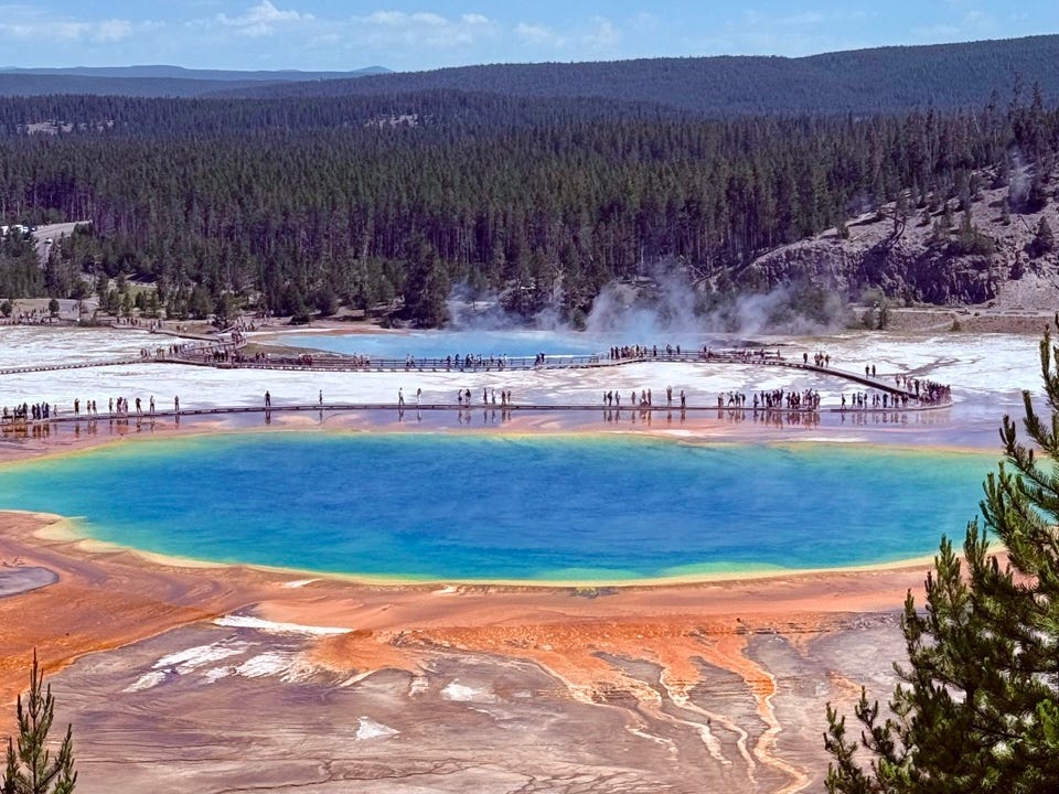 Grand Prismatic in Yellowstone