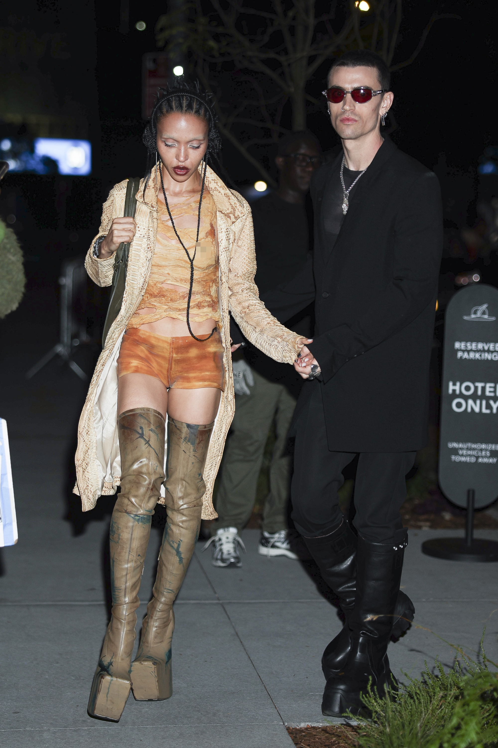 FKA Twigs and Jordan Hemingway