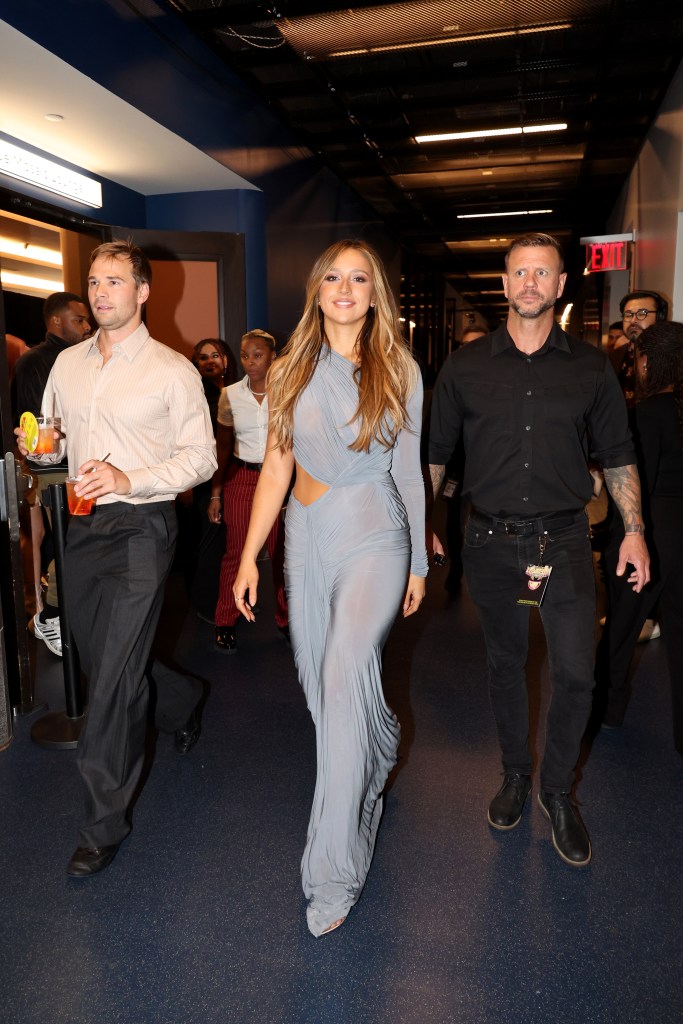 Tate McRae attends the 2025 MTV Video Music Awards at UBS Arena on September 07, 2025 in Elmont, New York.