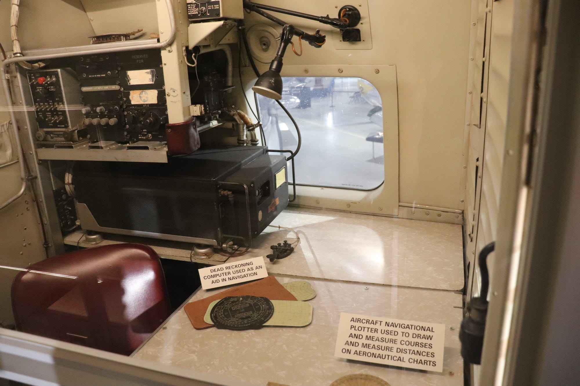 Navigation equipment on board The Independence.