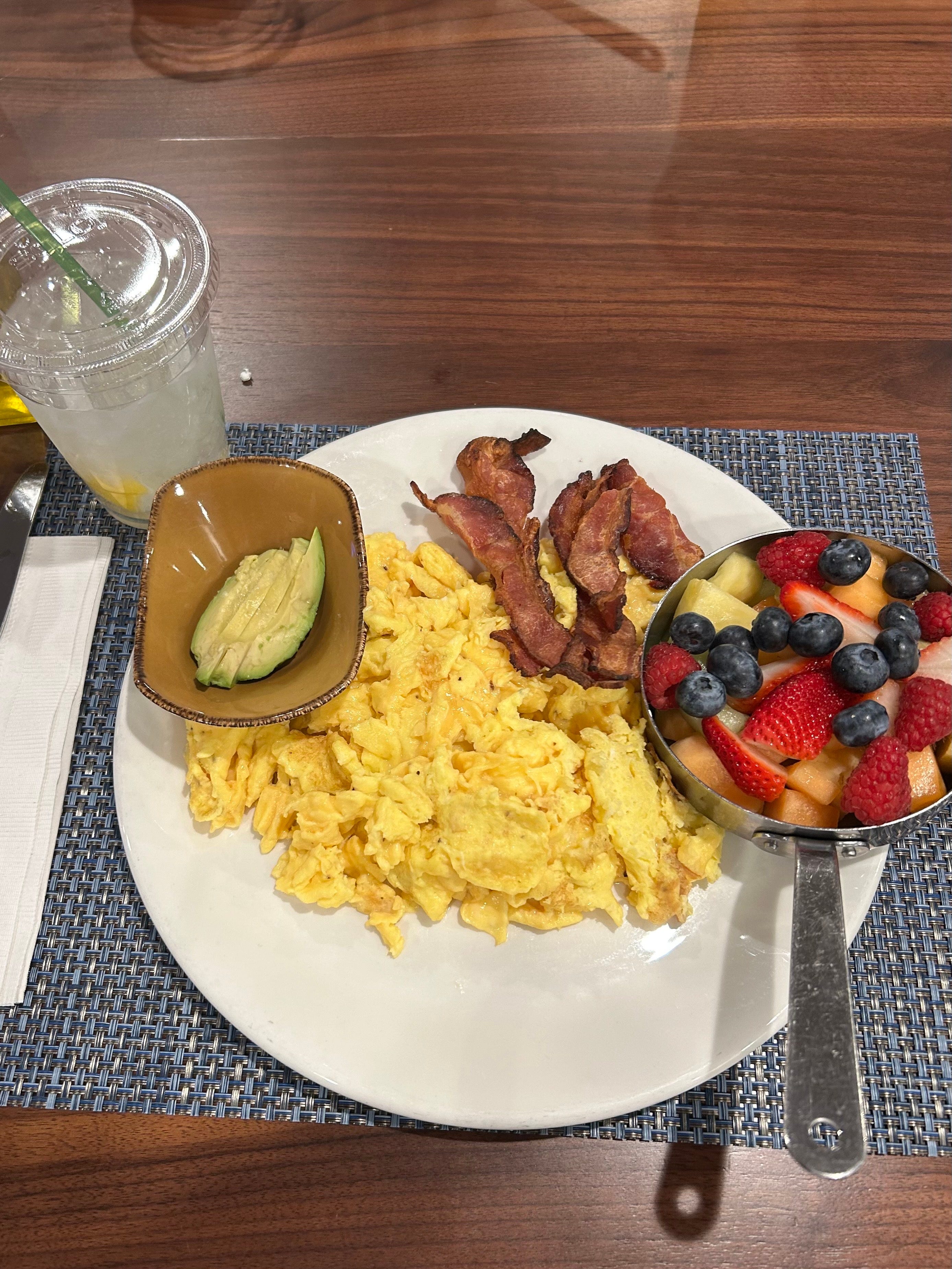 Will Ahmed's breakfast