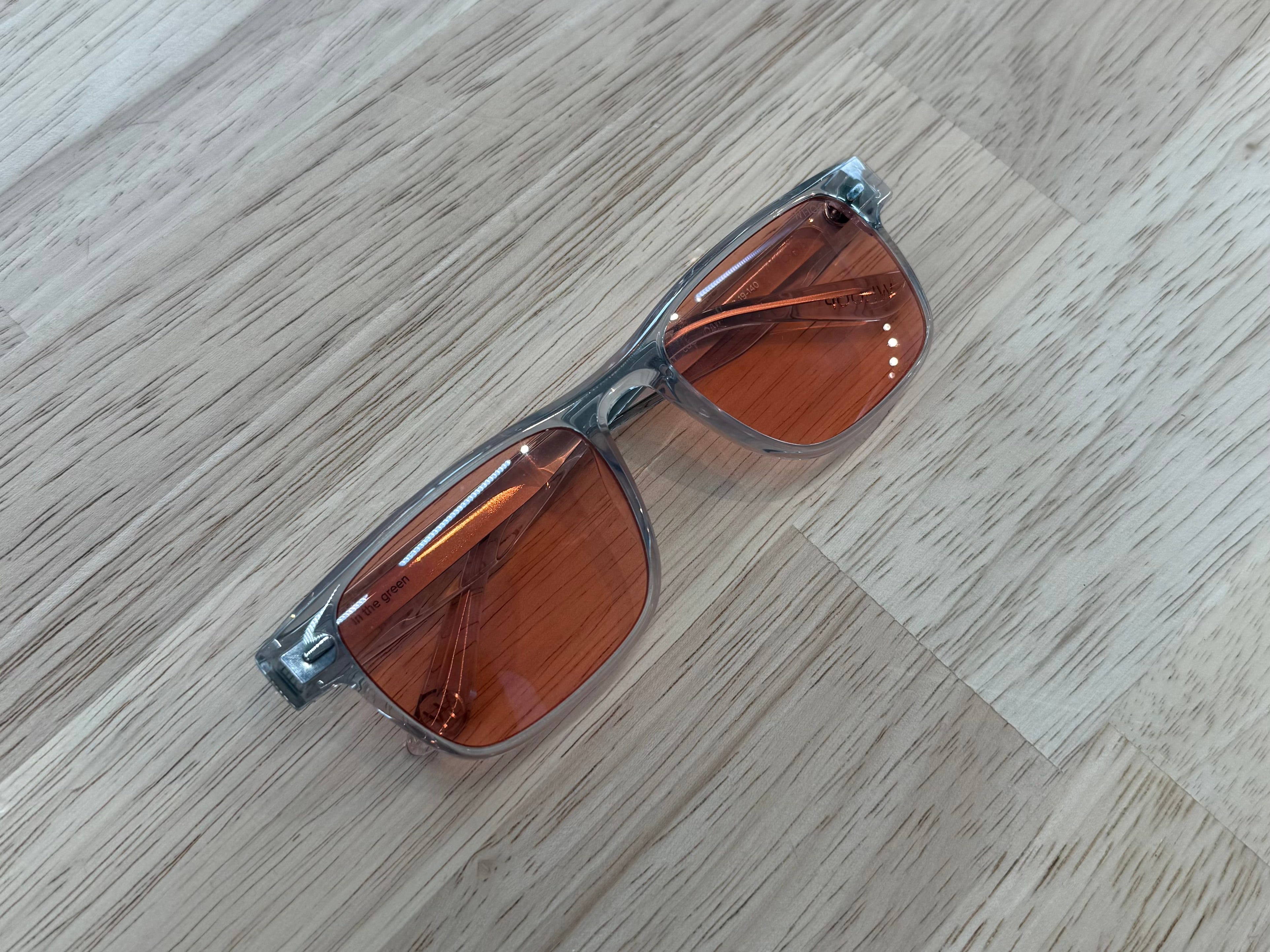 Will Ahmed's blue-light blocking glasses