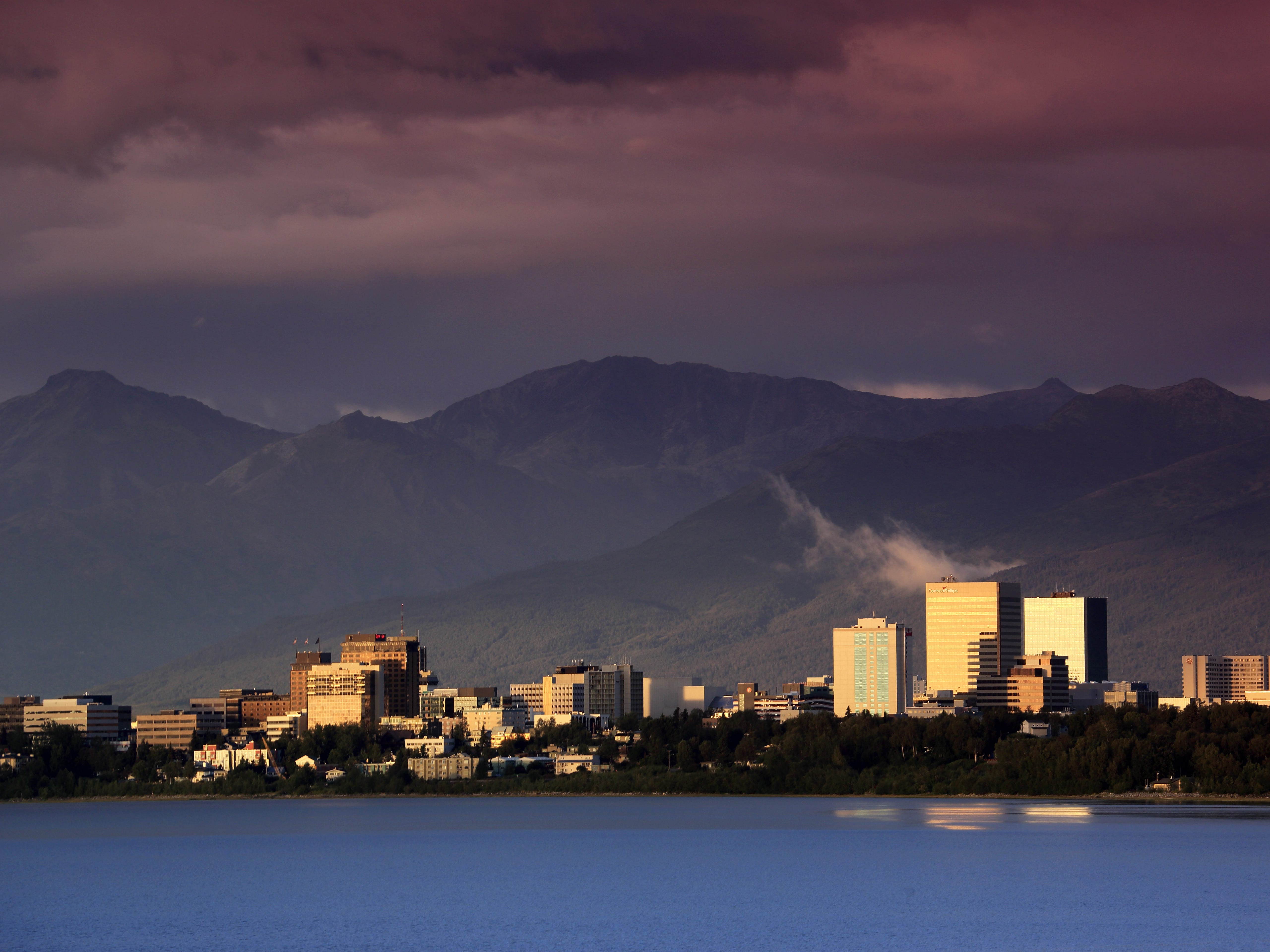 Downtown Anchorage, Alaska