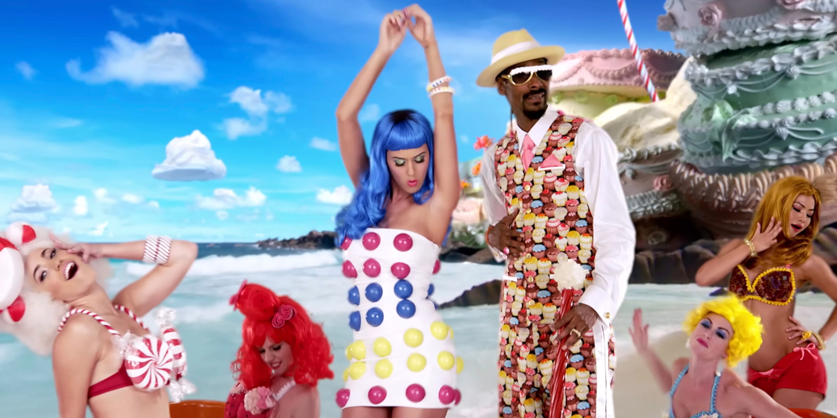 Katy Perry Snoop Dogg California Gurls music video