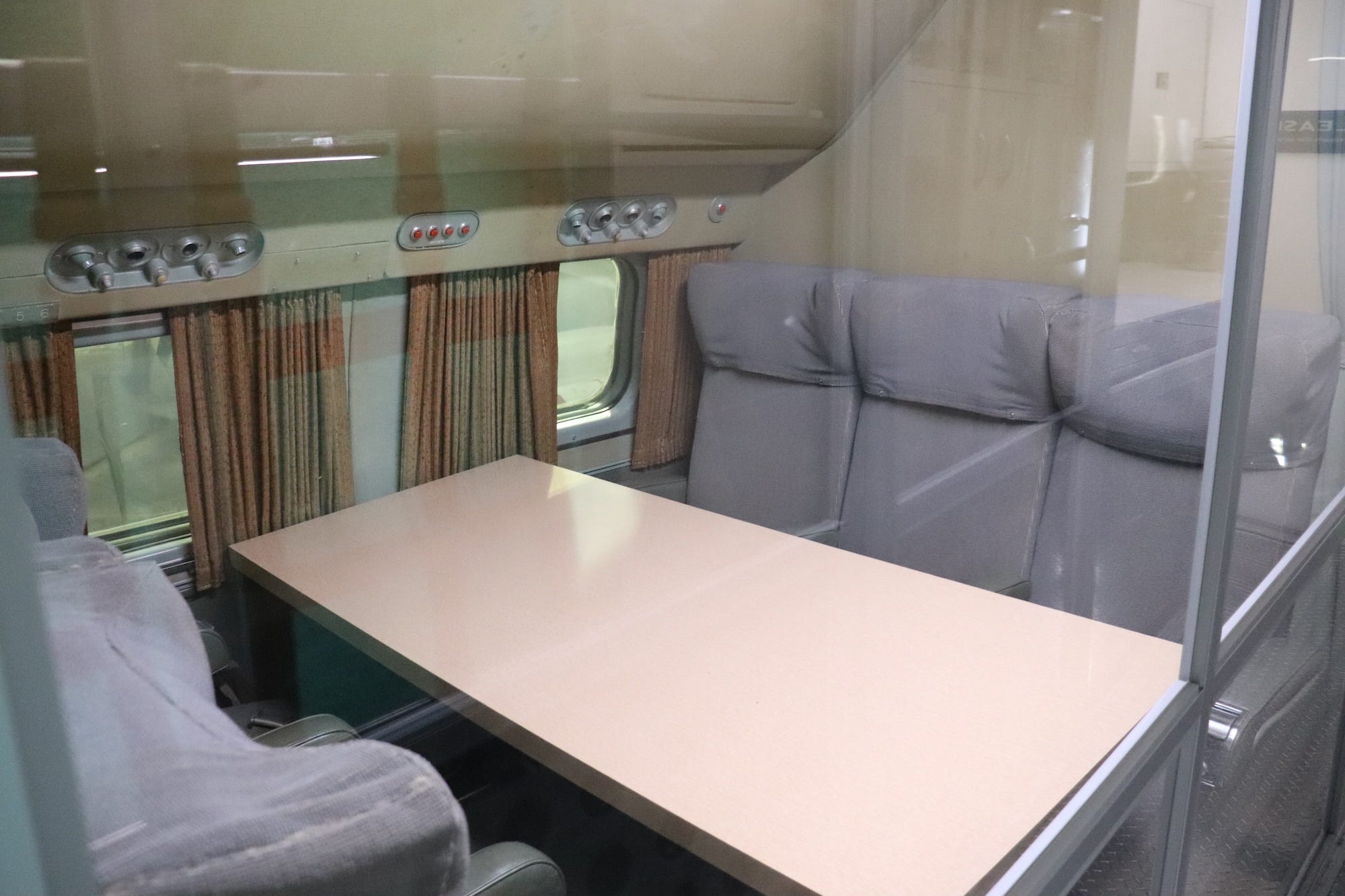 A seating area on Columbine III.