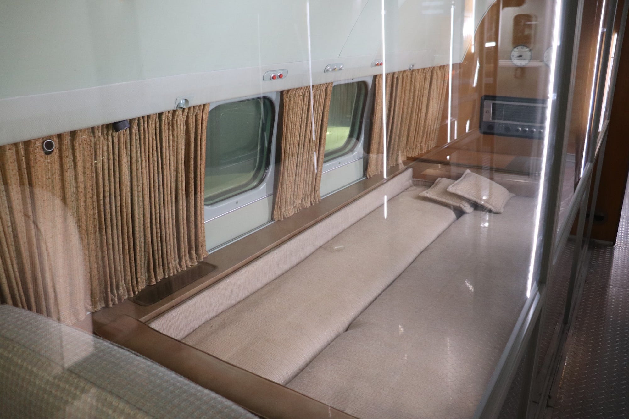 A fold-out couch on Columbine III.