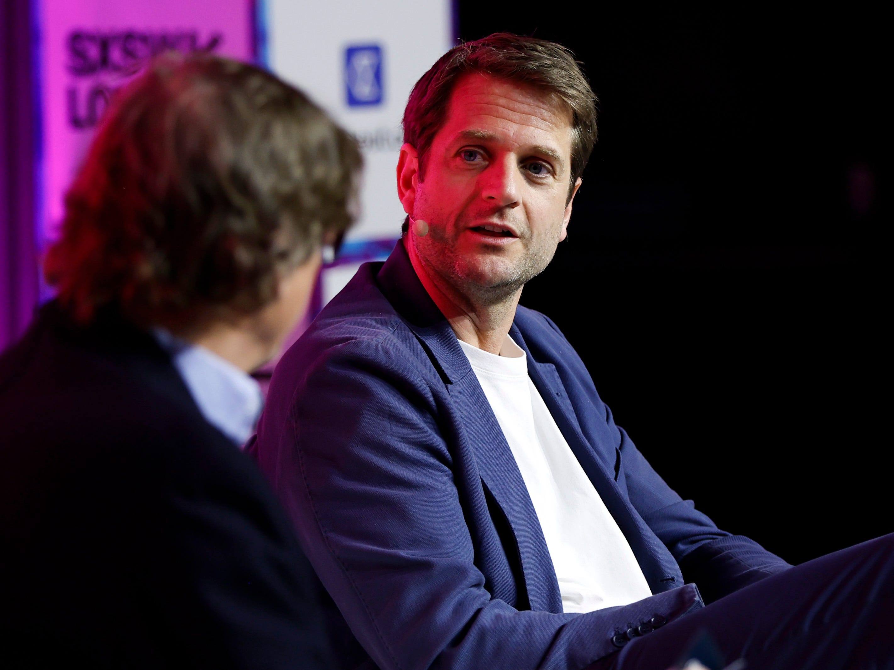 LONDON, ENGLAND - JUNE 04: Sebastian Siemiatkowski speaks onstage during "The Payment Revolution: How Europe is Leading the Charge" panel discussion on day three of SXSW London 2025 at Shoreditch Electric on June 04, 2025 in London, England.
