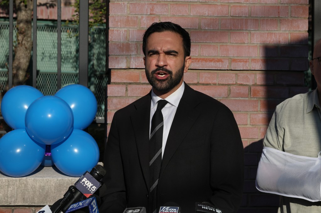 Mayoral candidate Zohran Mamdani 