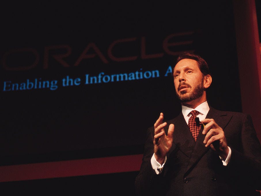 Larry Ellison in 1990