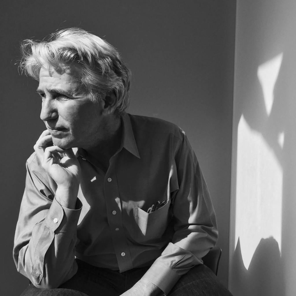 Black and white photo of Gary Rivlin.