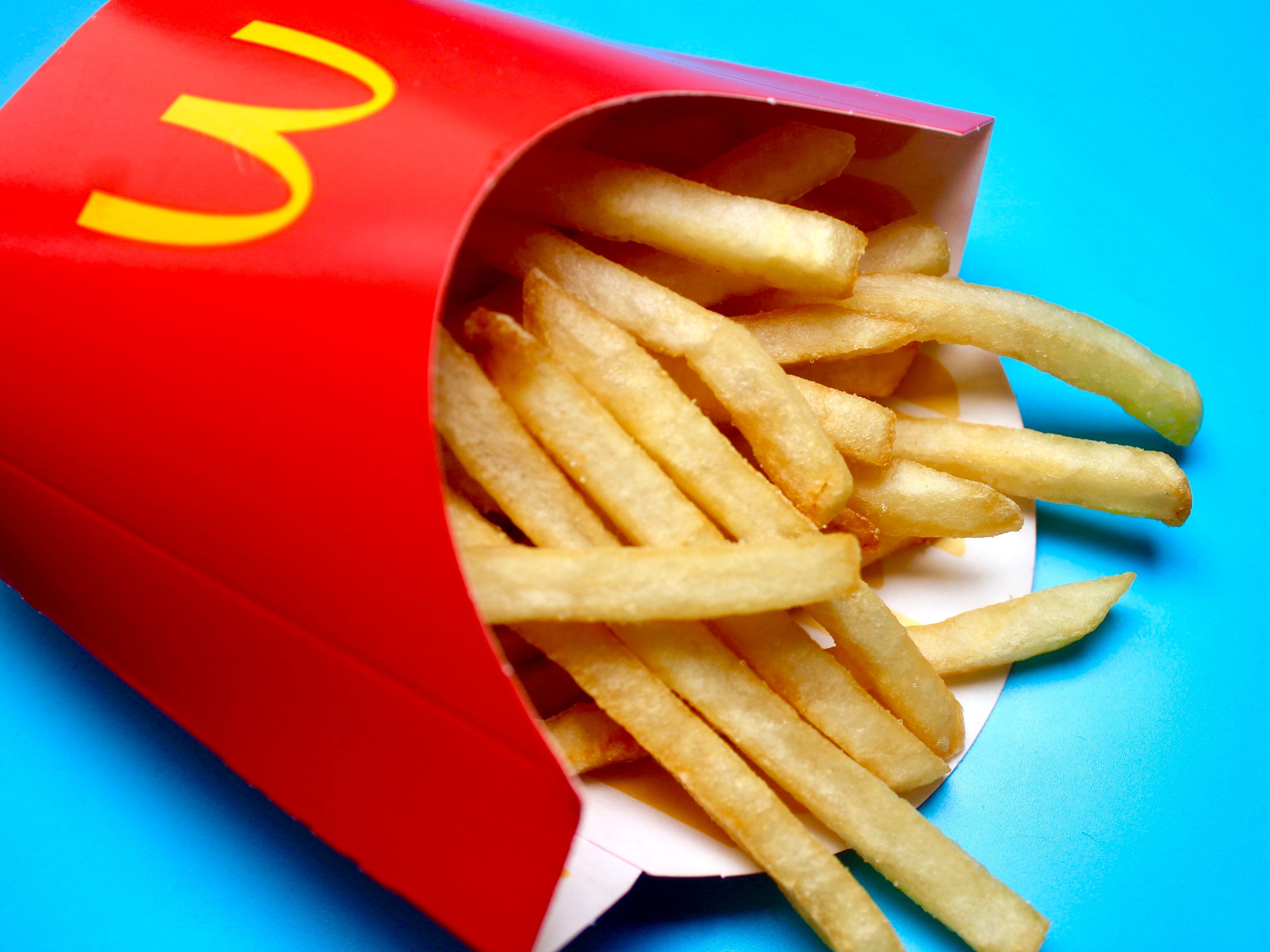 mcdonalds extra value meal fries