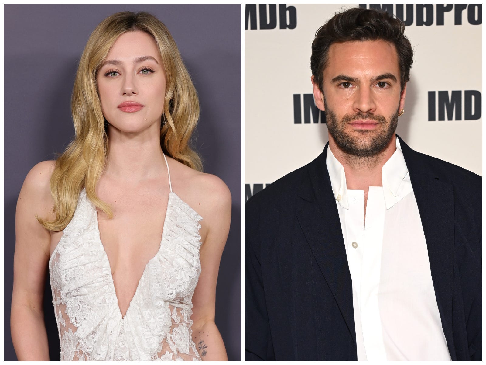 lili reinhart and tom bateman