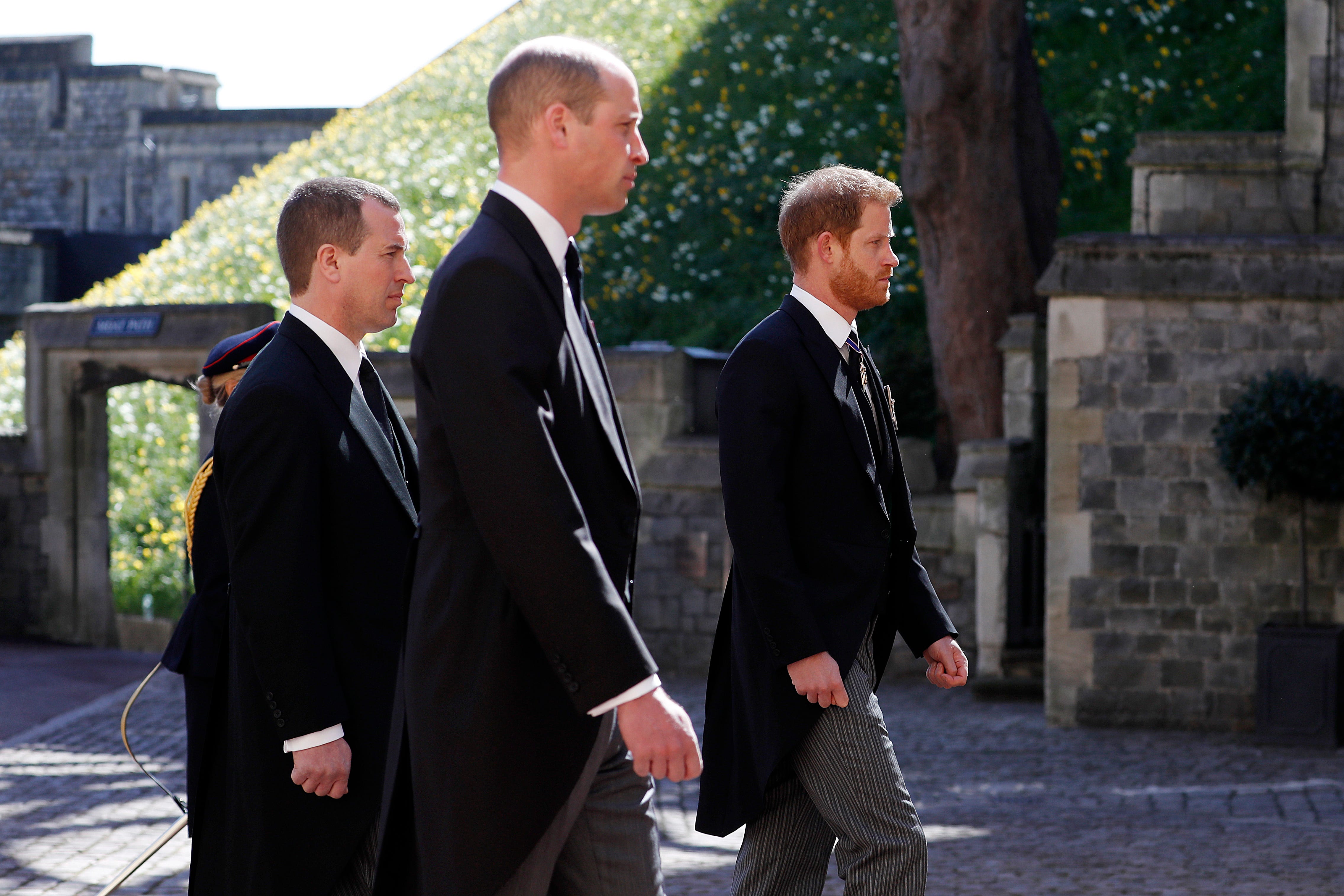 Prince William Prince Harry Peter Philips