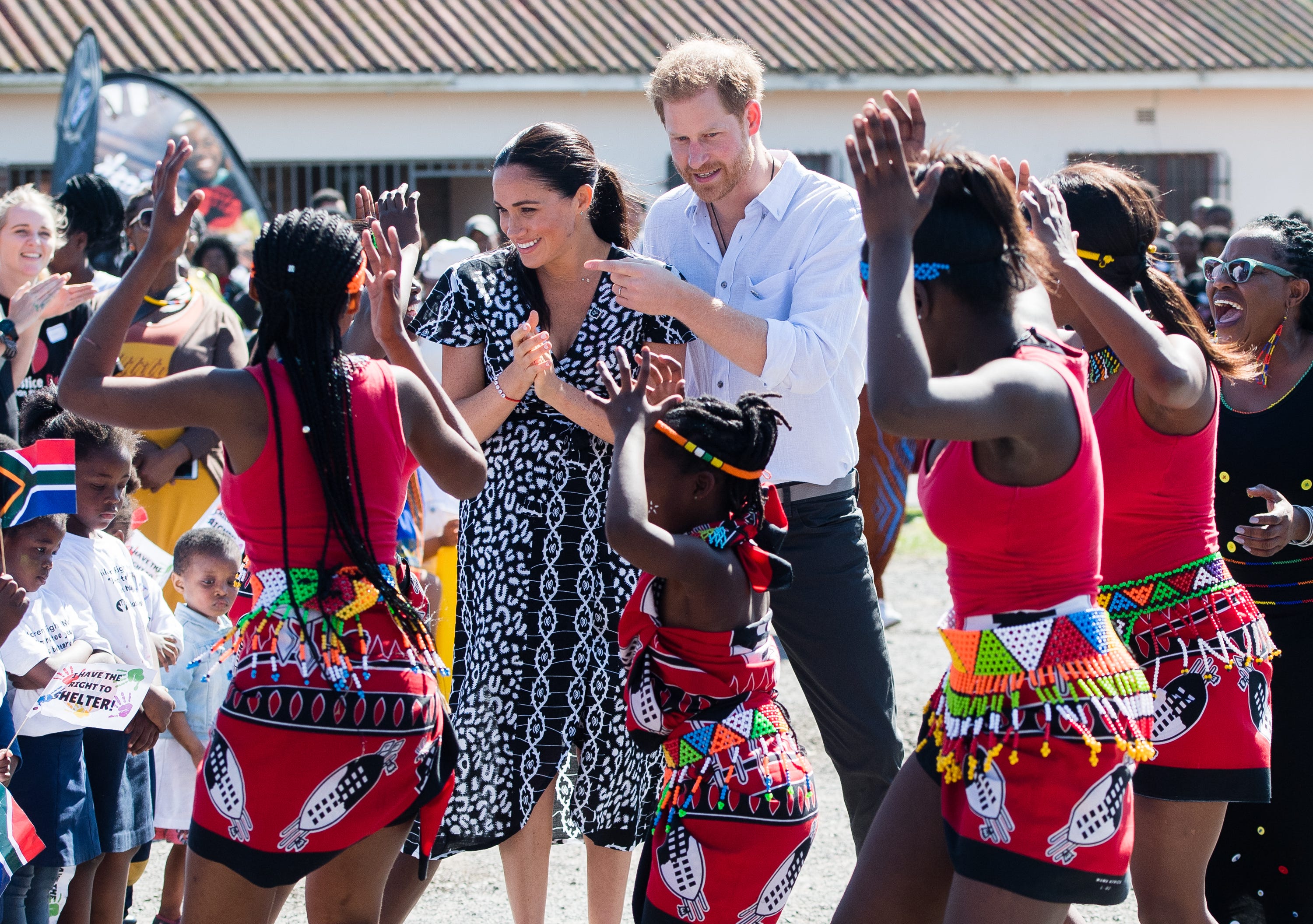 meghan harry south africa
