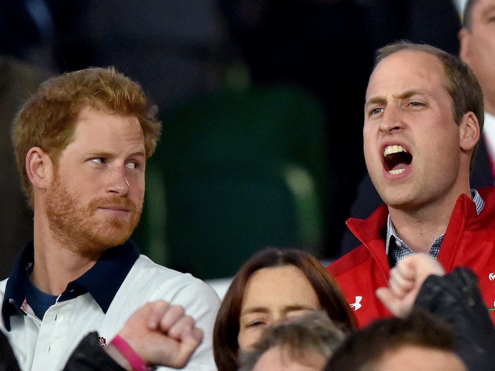prince william prince harry rugby