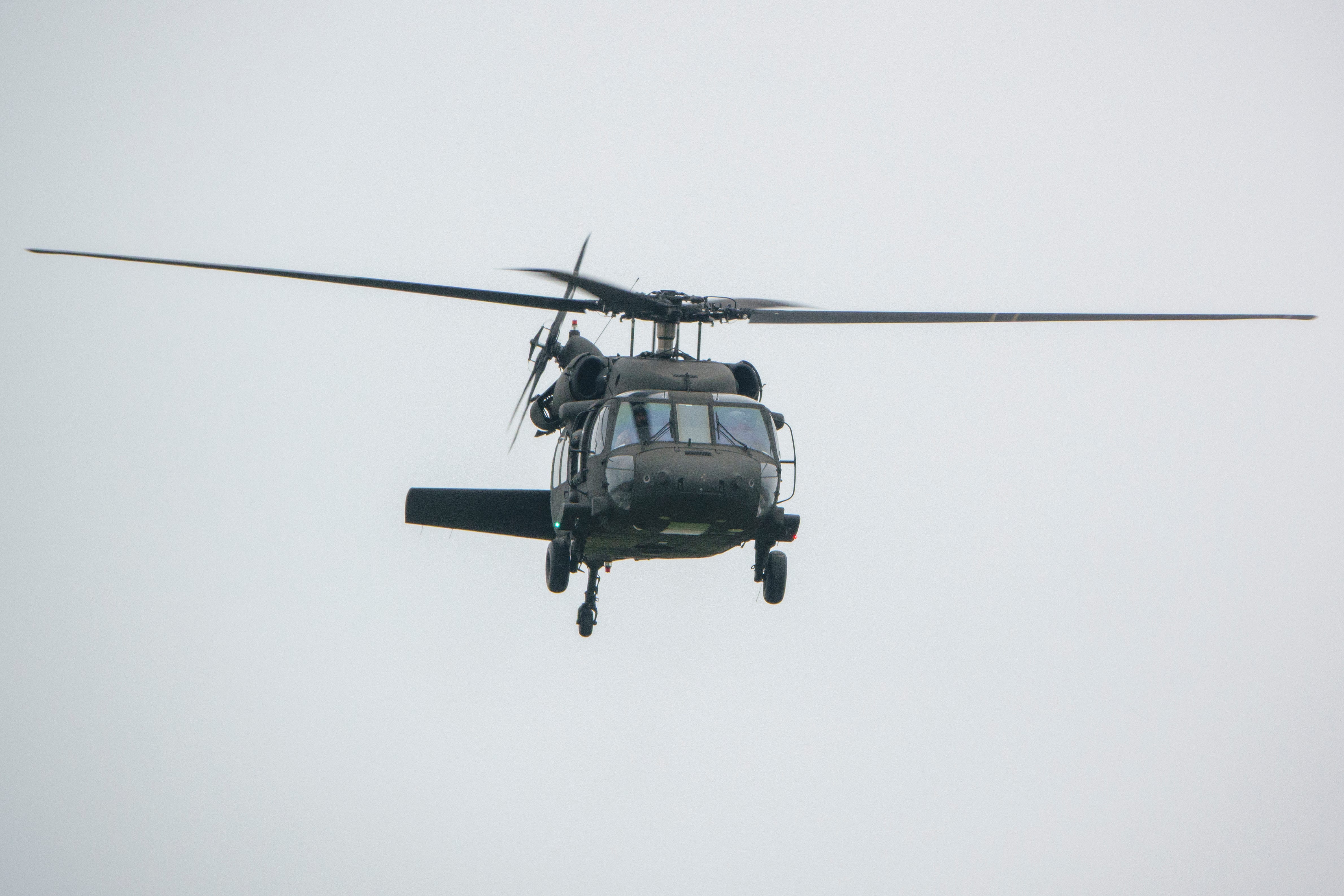 A UH-60L Black Hawk is pictured.