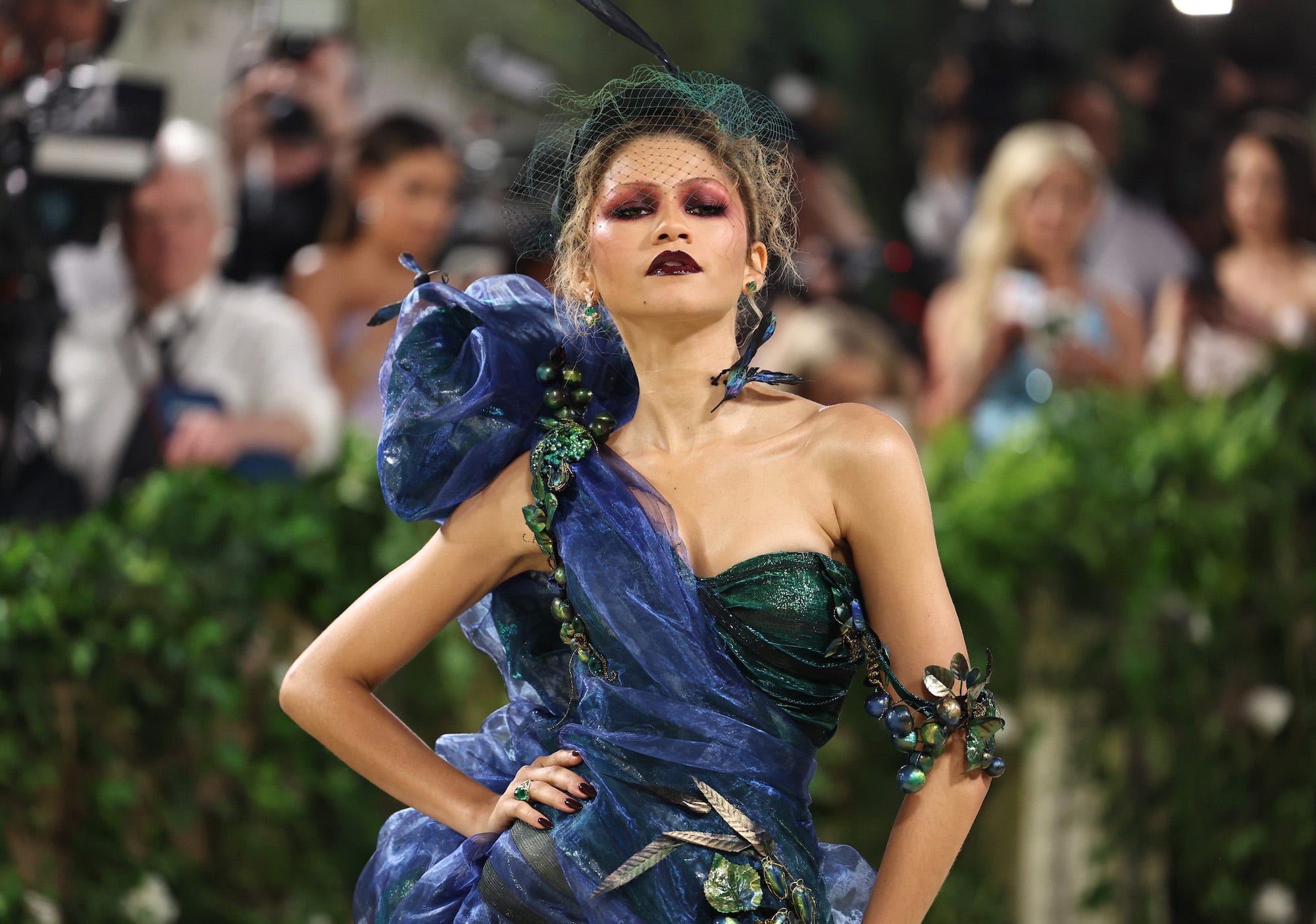 Zendaya attends the 2024 Met Gala.