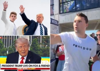 Trump says son Barron ‘was very hurt’ by Charlie Kirk’s murder