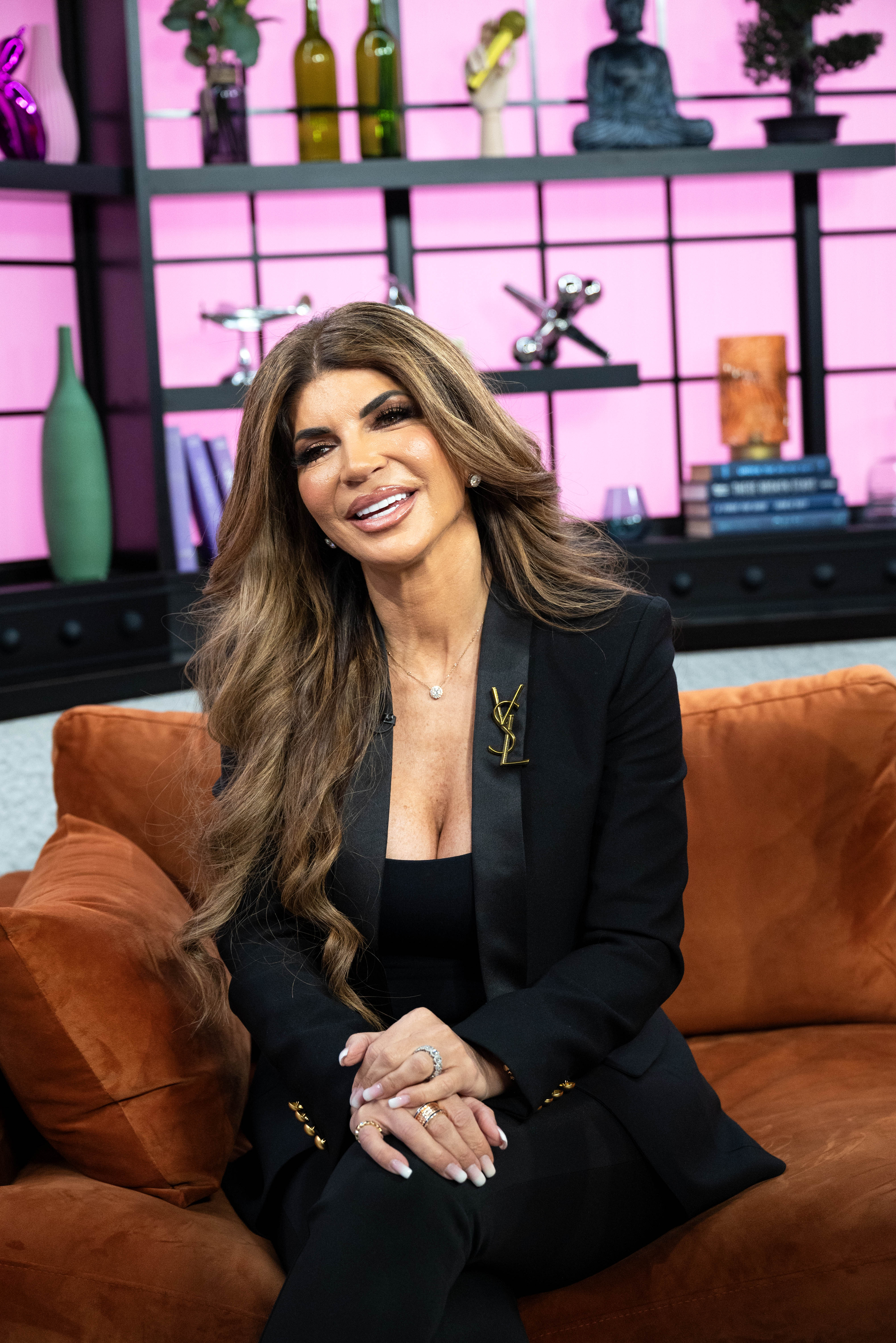 Teresa Giudice at Page Six's studio in January 2025