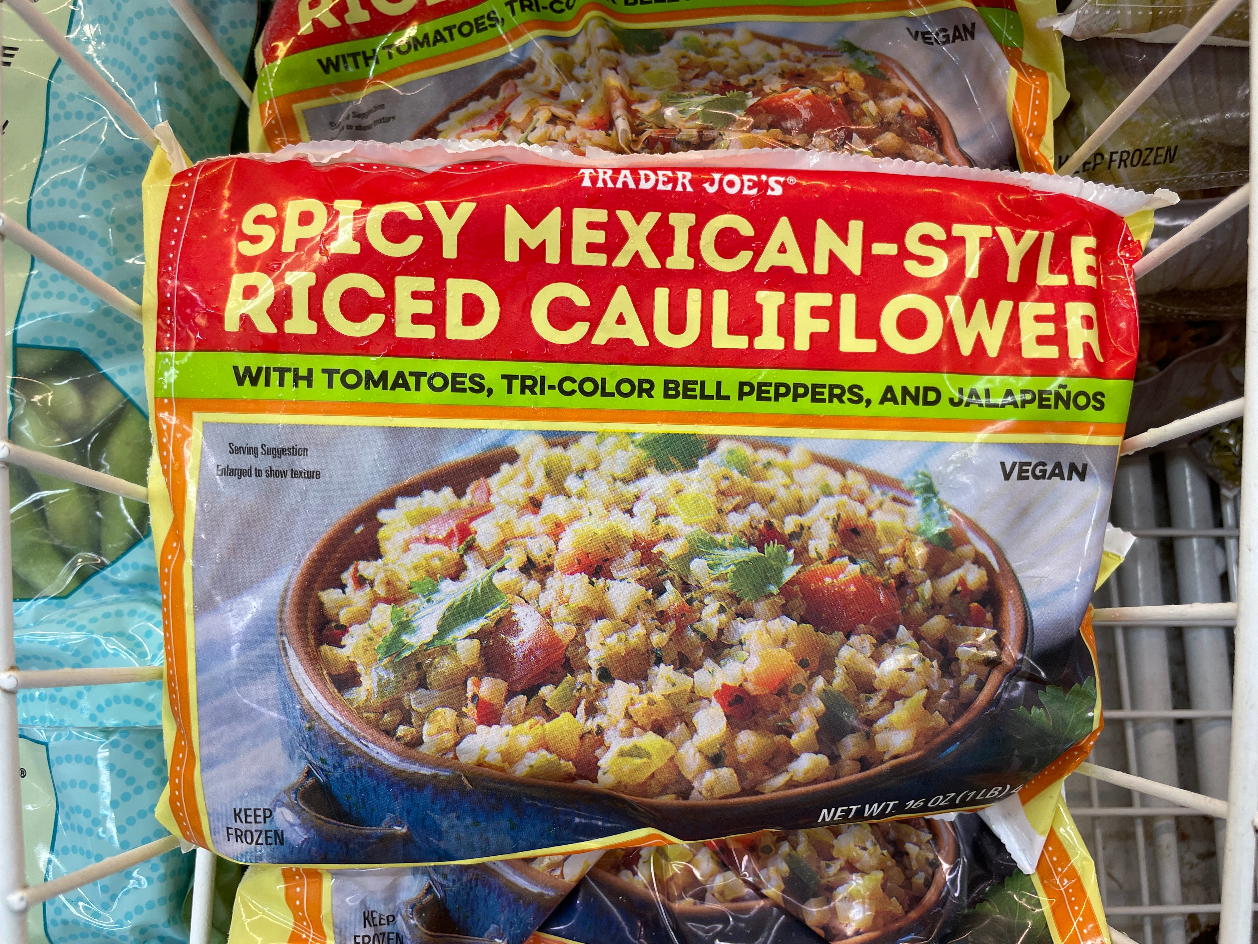 Trader joe's spicy mexican style riced cauliflower