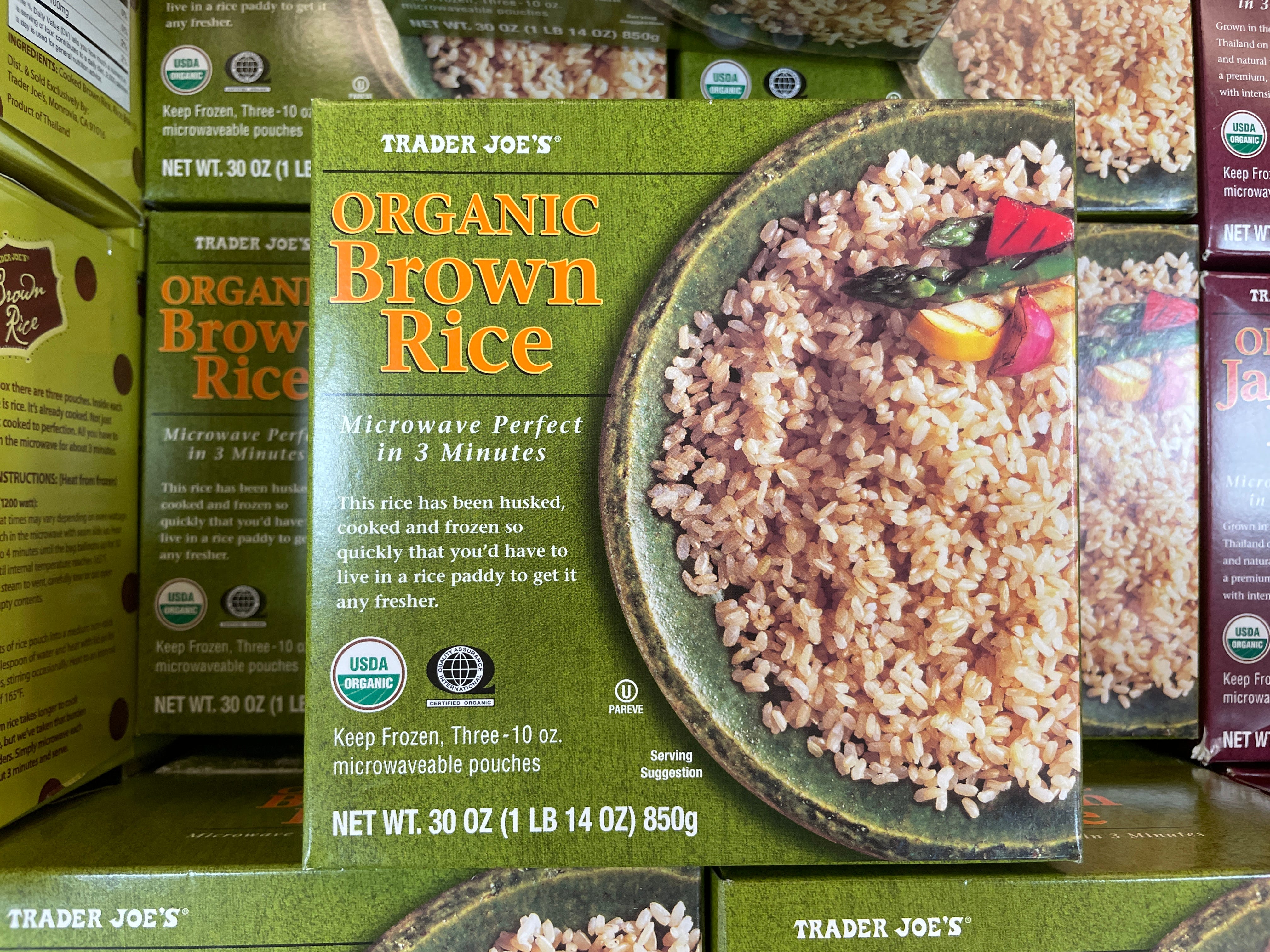 Trader Joe's organic brown rice
