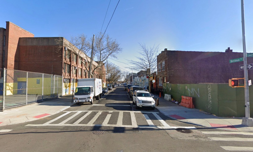 Pictured: GV of Berriman Street and Liberty Avenue