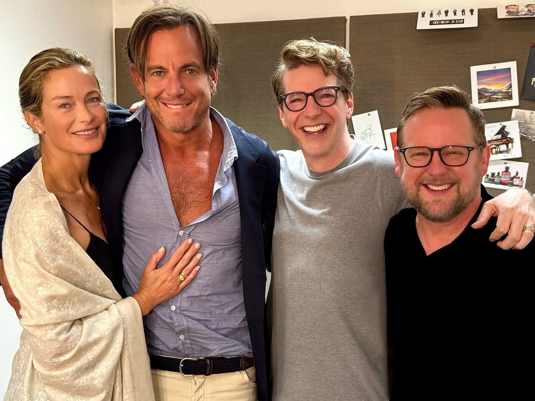 Will Arnett and Carolyn Murphy, Sean Hayes
