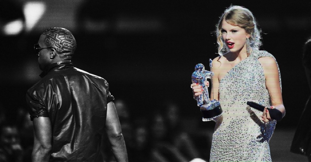 kanye vs taylor