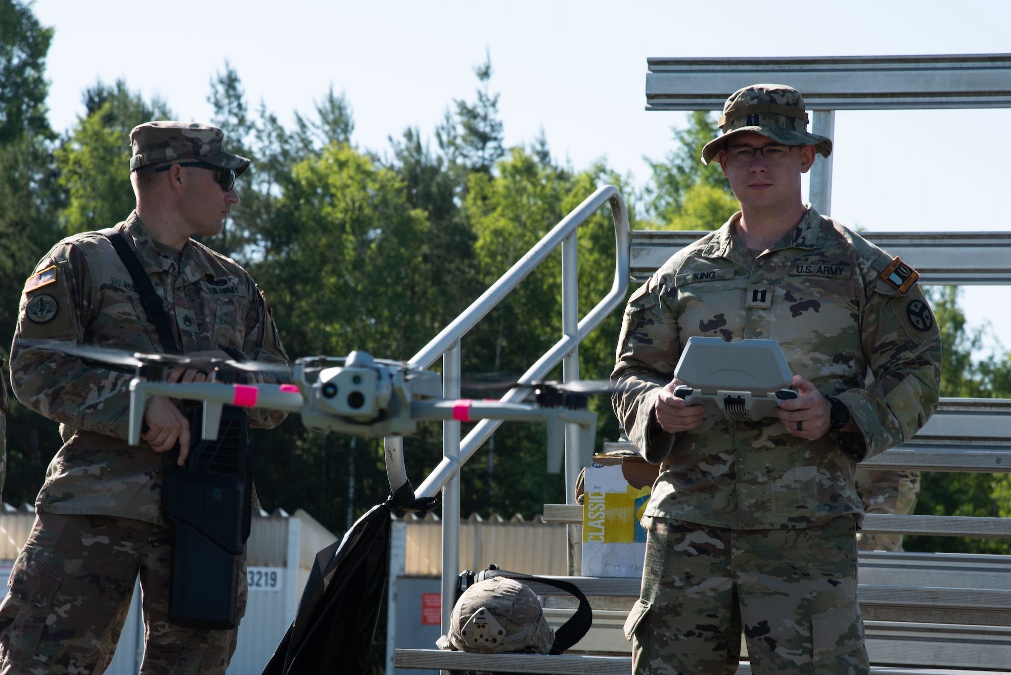 US soldiers dropped a live grenade from a drone in June —  a first for the US Army.