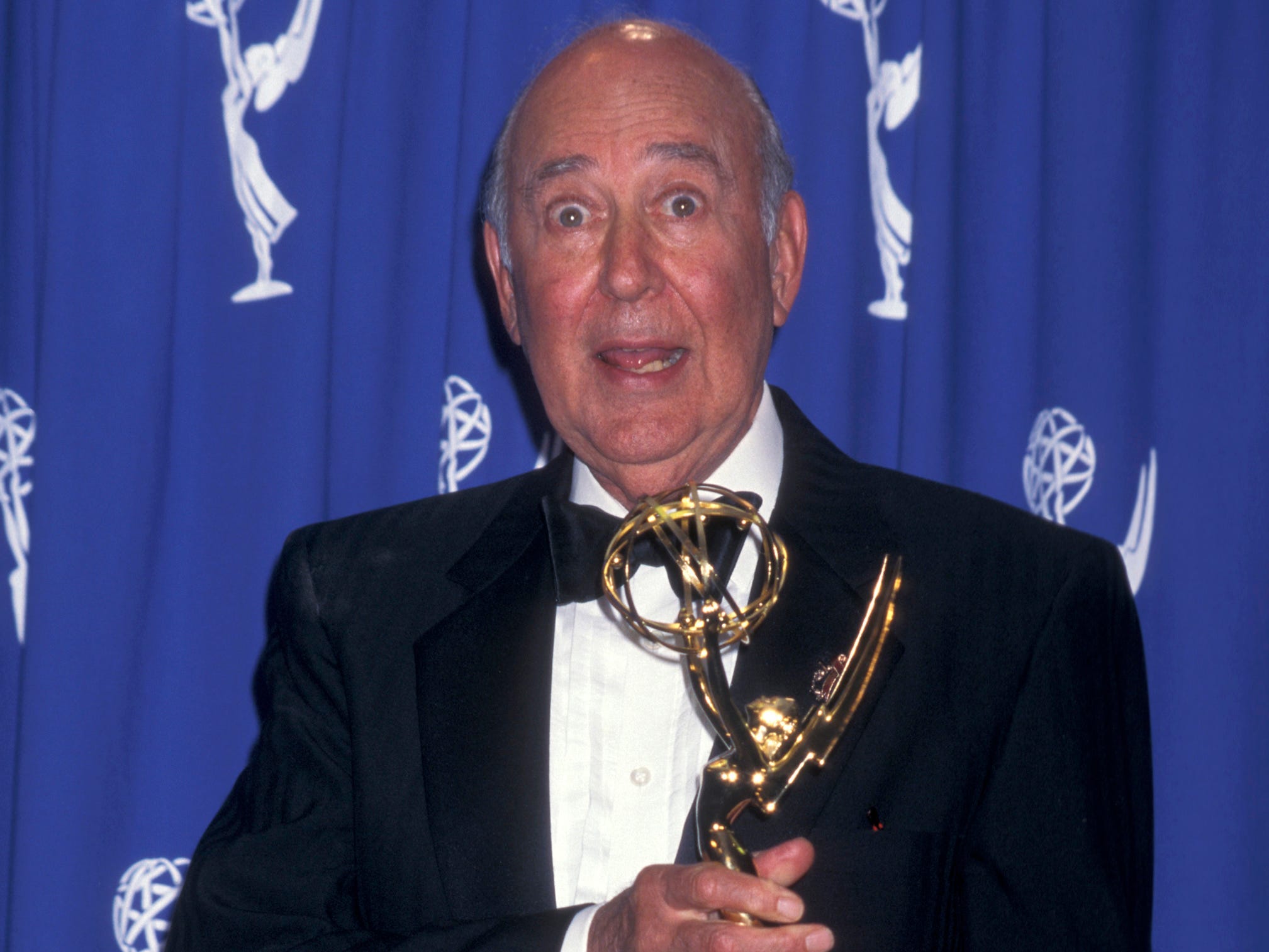 Carl Reiner during The 47th Annual Emmy Awards in 1995