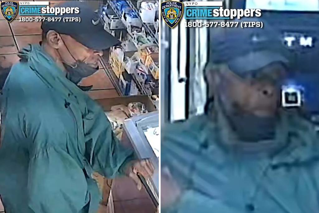 Gun-waving brute pummels elderly woman during NYC robbery — then scurries away: cops