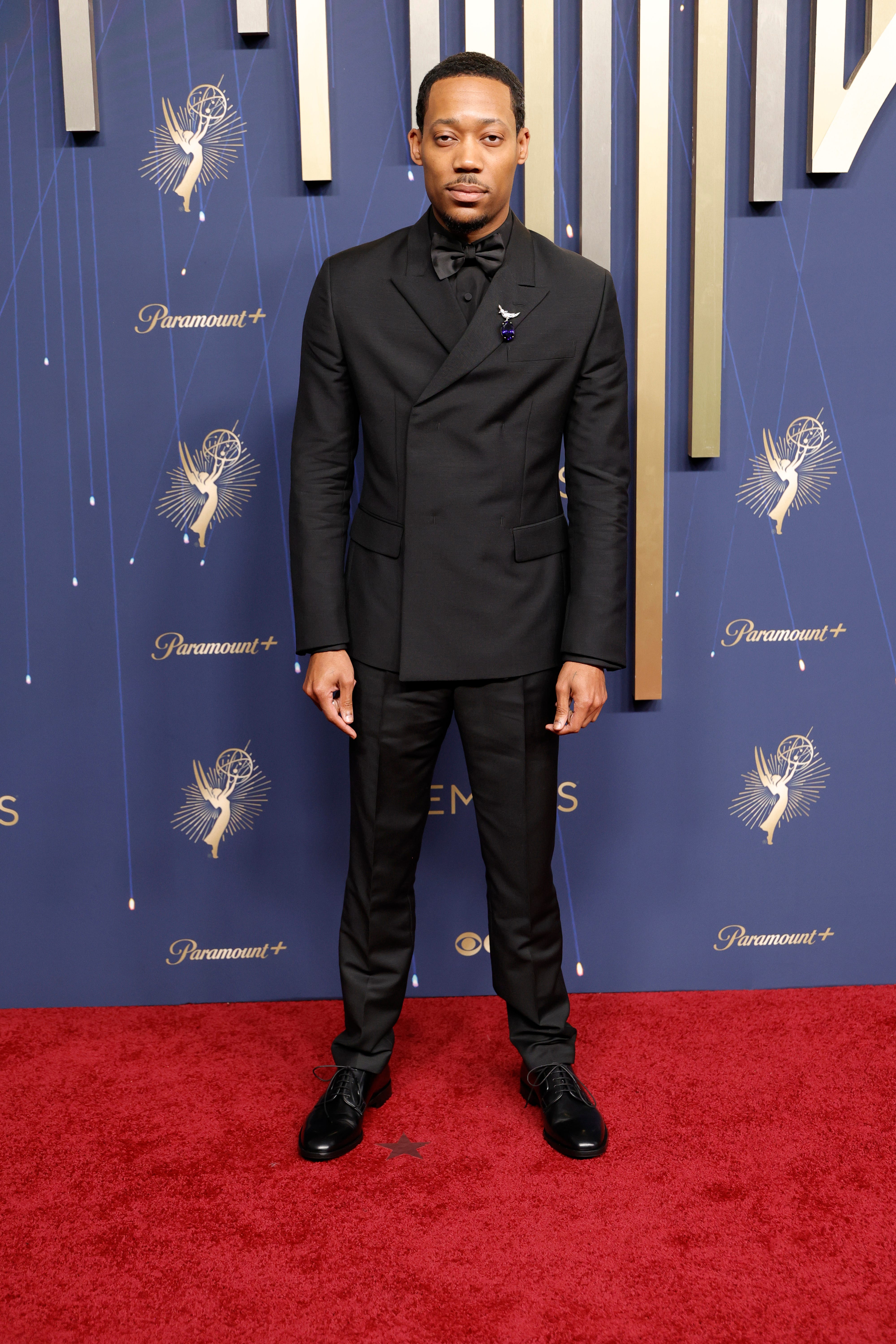 Tyler James Williams attends the Emmy Awards in September 2025.