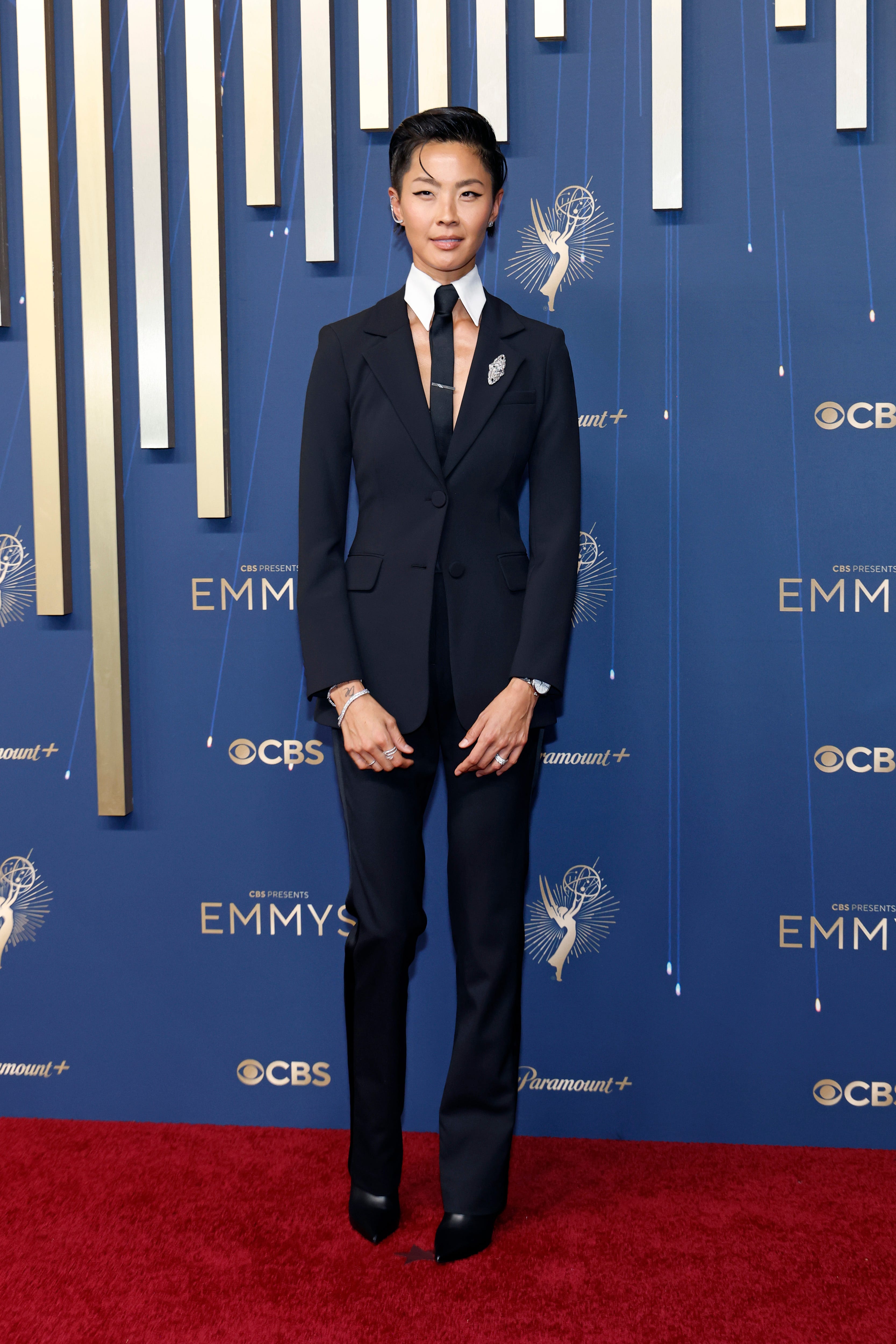 Kristen Kish attends the Emmy Awards in September 2025.